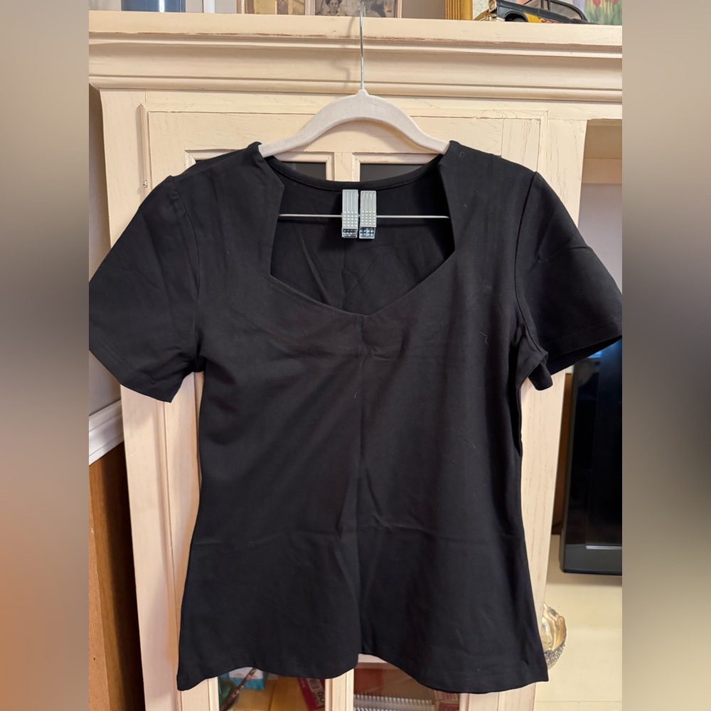 Pinup Style Black Top